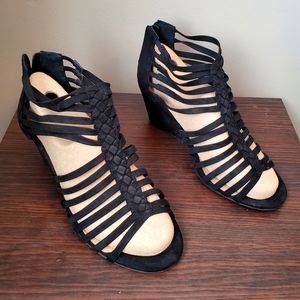 Torrid Black Sandals size 10